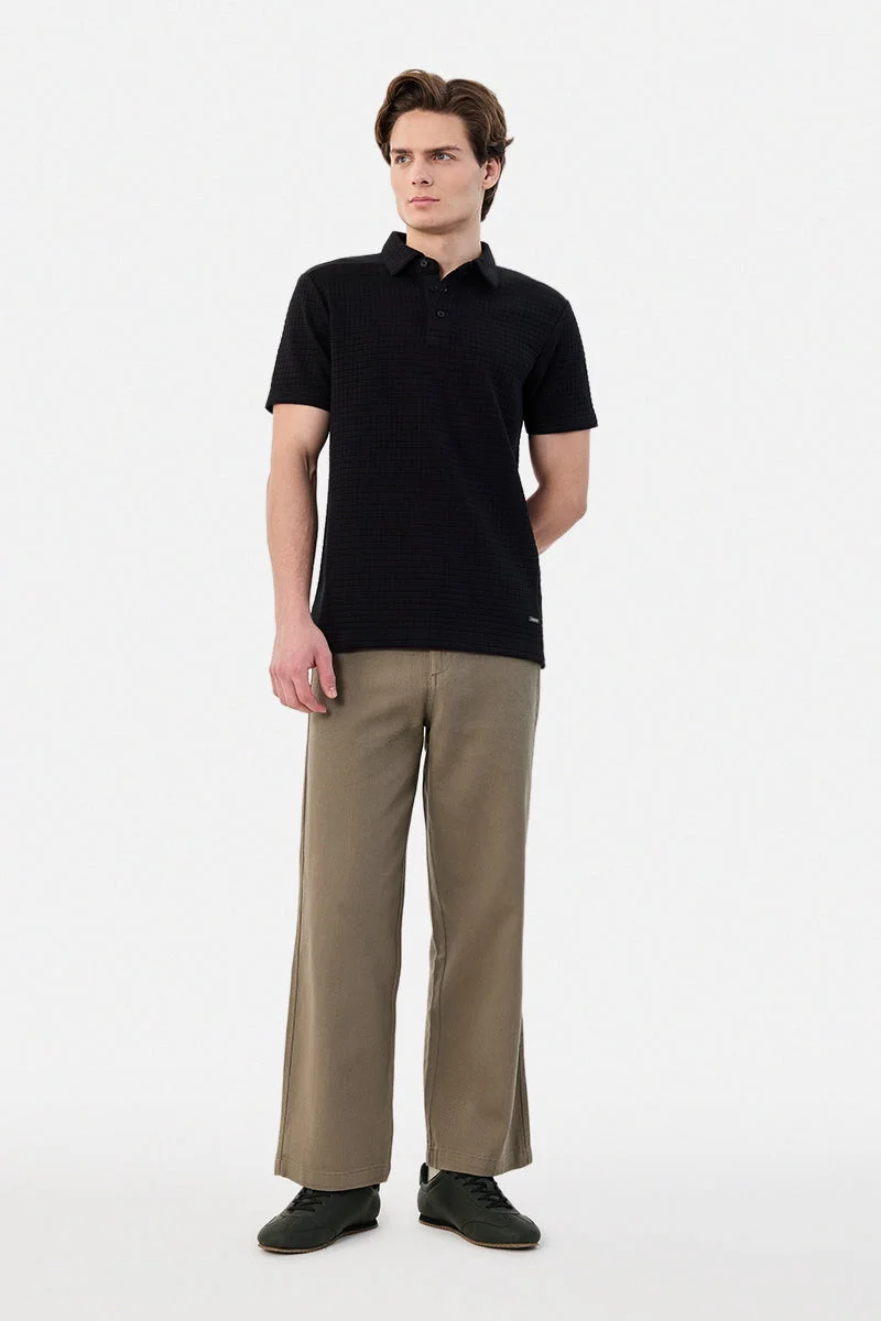 SNITCH 100% Cotton Relaxed Fit Trousers